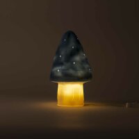 Natural Teal Mushroom Night Light – Small Night Light for Kids’ Rooms