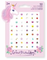 Unicorn & Fantasy Nail Stickers for Kids –...
