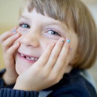 Superhero Nail Stickers for Kids – Self-Adhesive...