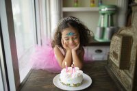 Mermaid Face Crystals for Kids – Blue Glitter Face...