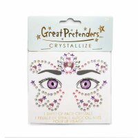 Butterfly Princess Face Crystals for Kids – Pink...