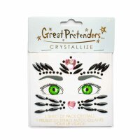 Black Cat Face Crystals for Kids – Glitter Cat Face...