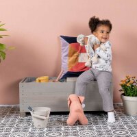 Muddy Buddy Wooden Sandbox with Bench & Cover Discoverer