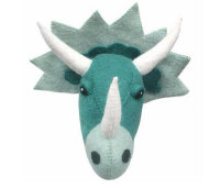 Green Dinosaur Head Wall Decoration