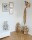 Gamcha Deer Head Wall Decoration Beige
