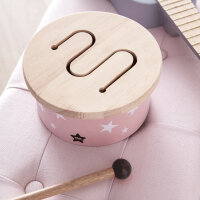 Kids Concept Drum Pink with Stars