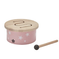Toy Drum Pink Stars Kids Concept