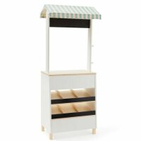 Kids Concept Wooden Market Stall Bistro