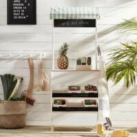 Kids Concept Wooden Market Stall Bistro