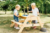 Plum Surfside Wooden Sand & Water Picnic Table