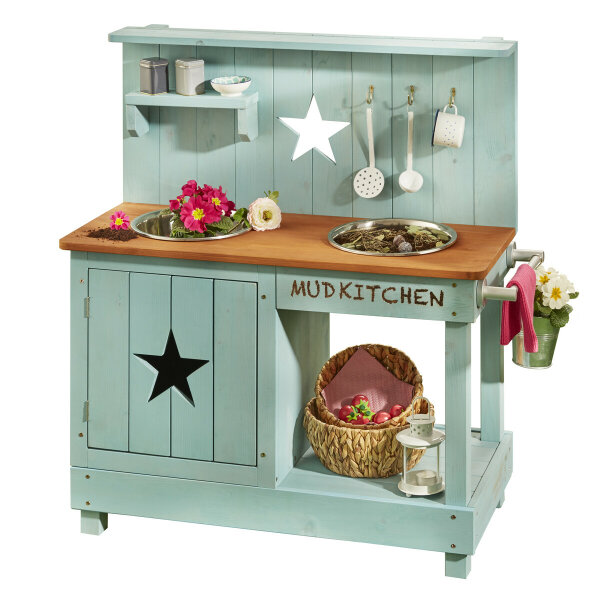 Muddy Buddy Mud Kitchen Adventurer Star Petrol