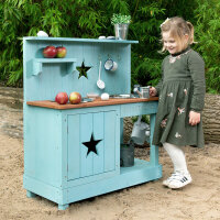 Muddy Buddy Mud Kitchen Adventurer Star Petrol