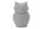 KG Design Owl Money Box Grey