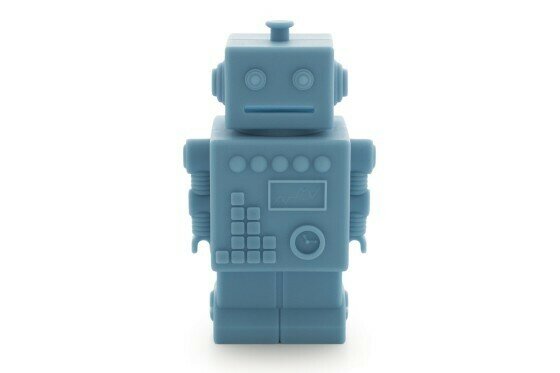 KG Design Robot Money Box Blue