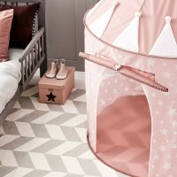 Play Tent with Stars in Dusty Pink