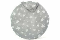 Kids Concept Play Tunnel Grey Stars