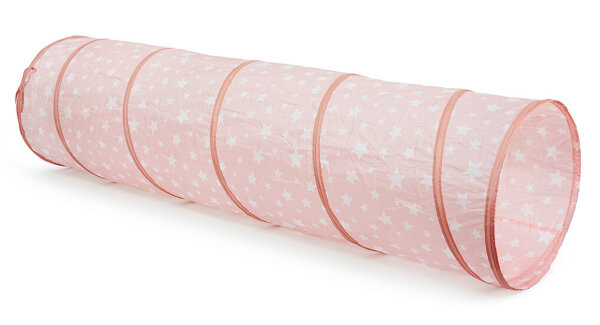 KIds Concept Play Tunnel Pink Stars