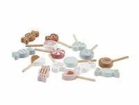 Brown Wooden Candy Playset