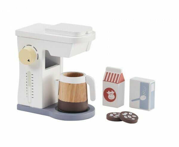 Kids Concept Coffee Maker Set Wood