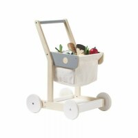 Wooden Shopping Trolley