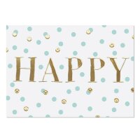 Postkarte Happy