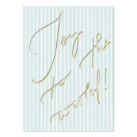 Krima und Isa Postcard Birth Joy to the World