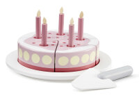 Kids Concept Birthday Cake Wood Pink