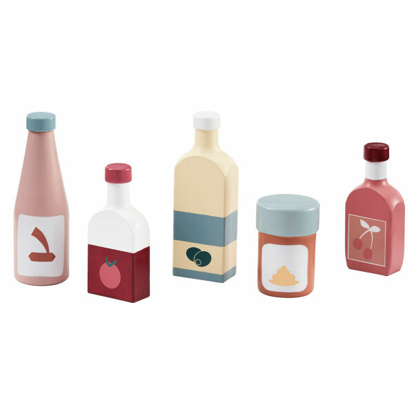 KIds Concept Wooden Toy Bottle Set