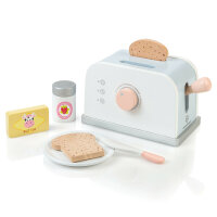 Toaster mit Zubehör für die Kinderküche...