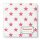 White Napkins with Pink Stars