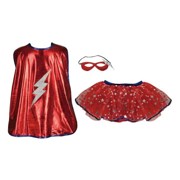 Great Pretender Kinderverkleidung-Super Hero Rock und Umhang