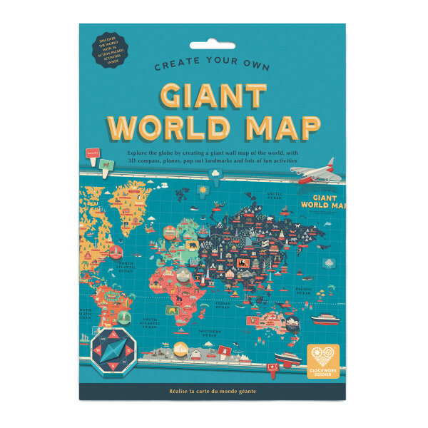 Clockwork Soldier Create Your Own Giant World Map