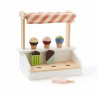 Play Shop Ice Cream Stand with Lollies and Cones Wood...