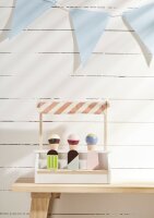 Kids Concept Wooden Ice Cream Stand with Lollies and Cones