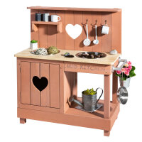 Muddy Buddy Mud Kitchen Adventurer Heart Blushpink