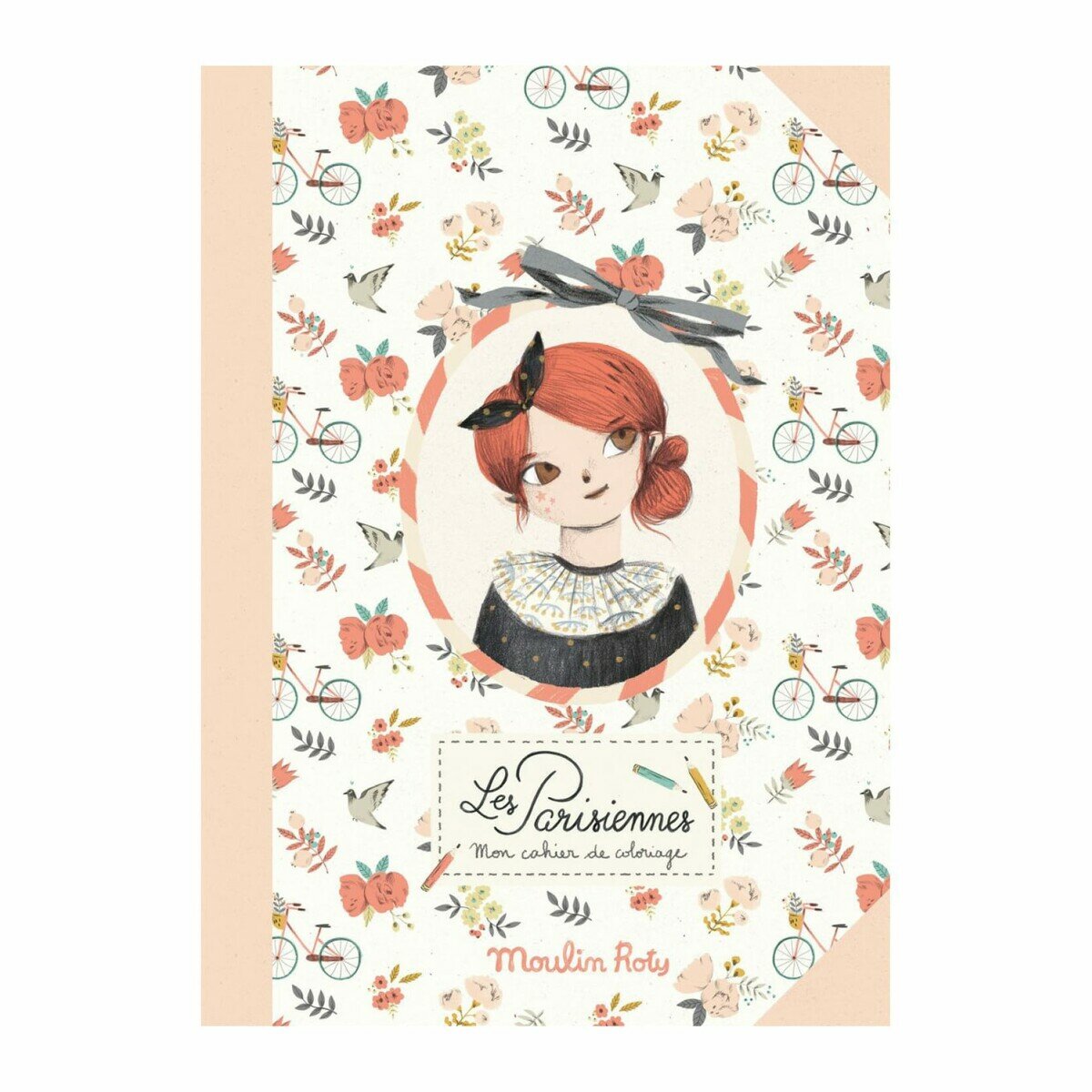Moulin Roty The Parisiennes Coloring Book With 145 Stickers