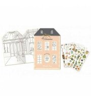 Moulin Roty Malbuch mit Stickern Les Parisiennes