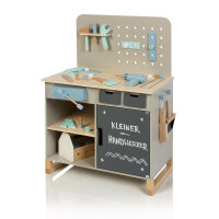 Workbench for children with accessories Fagus Musterkind