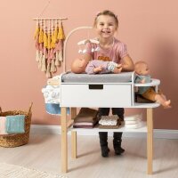 Musterkind Doll Changing Table Viola in Natural White