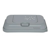 Funkybox Wet Wipe Dispenser To Go Clay Grey with little Stars