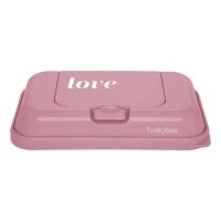 Funkybox Wet Wipe Dispenser To Go Vintage Pink with Love