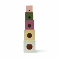 Stacking Cube Wood Kids Concept