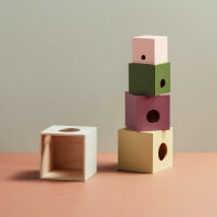 Stacking Cube Wood Kids Concept