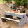 Muddy Buddy Play and Picnic Table Creator Natural / Grey