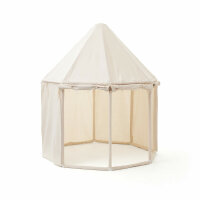 Kids Concept Pavilion Play Tent Off White