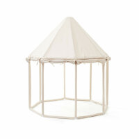 Kids Concept Pavillon Spielzelt Off White