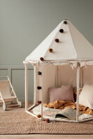 Kids Concept Pavillon Spielzelt Off White